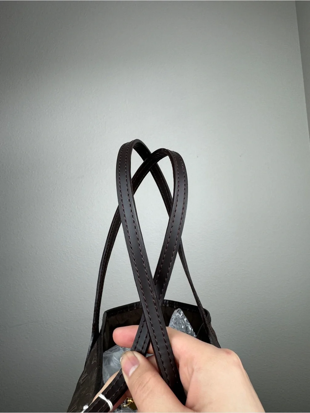 Louis Vuitton Mini line Neverfull MM Brown Monogram Neverfull-Style Tote